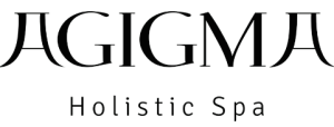 logo of agigma holistic spa